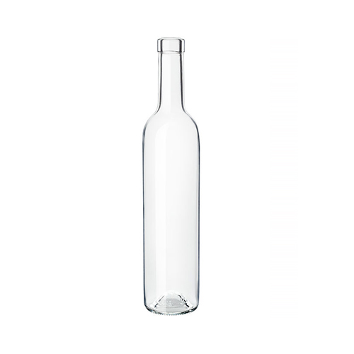 Bordolese vinaria 500 - Bottiglia in vetro bianca fascetta H10