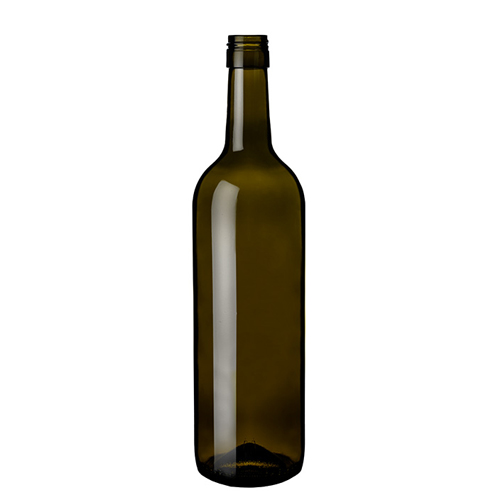 Bottiglia bordolese standard - Colore Uvag da 750 ml con tappo a vite