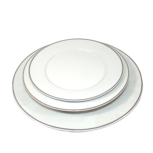 Servizio tavola - Servizio tavola di piatti in porcellana