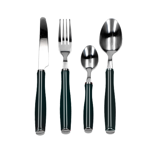 SET POSATE ETRUSCA NERO (24 pz)