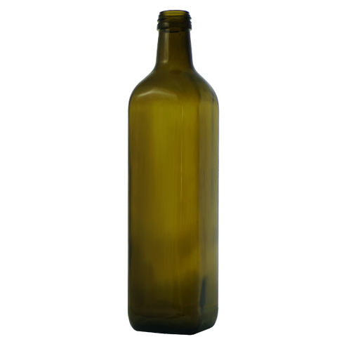 Bottiglia per Olio da Cucina in Acciaio Inox Silver 1 l Lavabile Resistente 1 litro / 1,5 l Acciaio Inossidabile seawood 