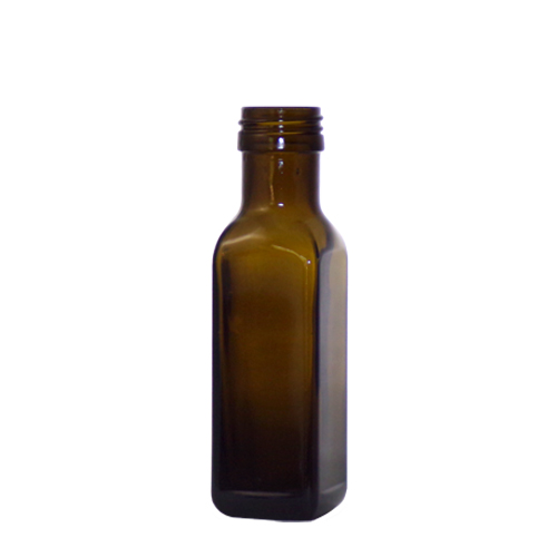 Bottiglia marasca per olio con tappo salvagoccia bottiglie da 100 ml  48 pezzi 