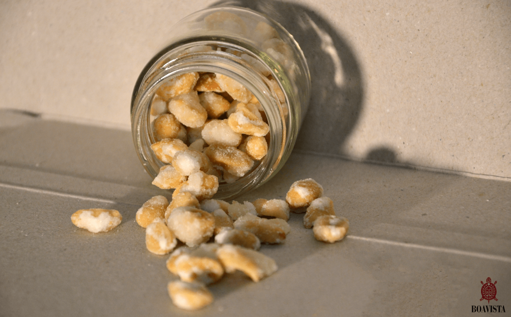 arachidi pralinate in vasetto